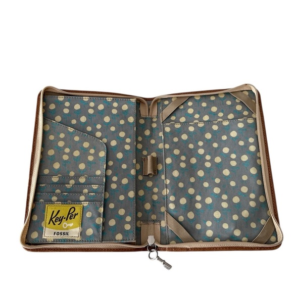 Fossil Multicolor Circle Pattern folder/organizer - Picture 2 of 4